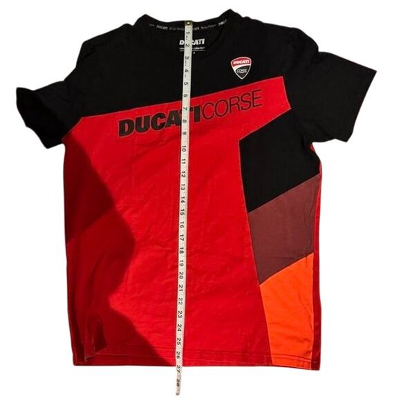 Ducati Corse Racing T-Shirt Men’s Medium Red Black MotoGP Graphic Tee - Picture 3 of 8